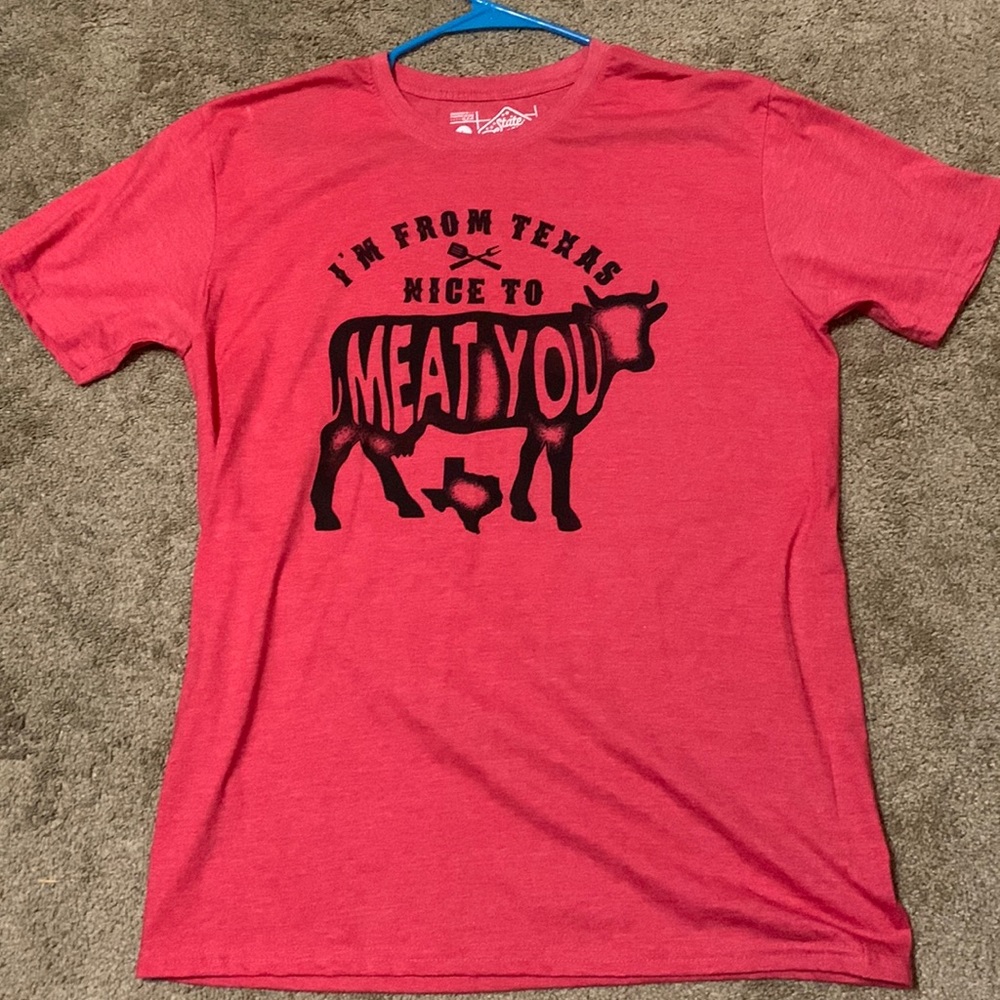 Men’s Large red bbq T-shirt